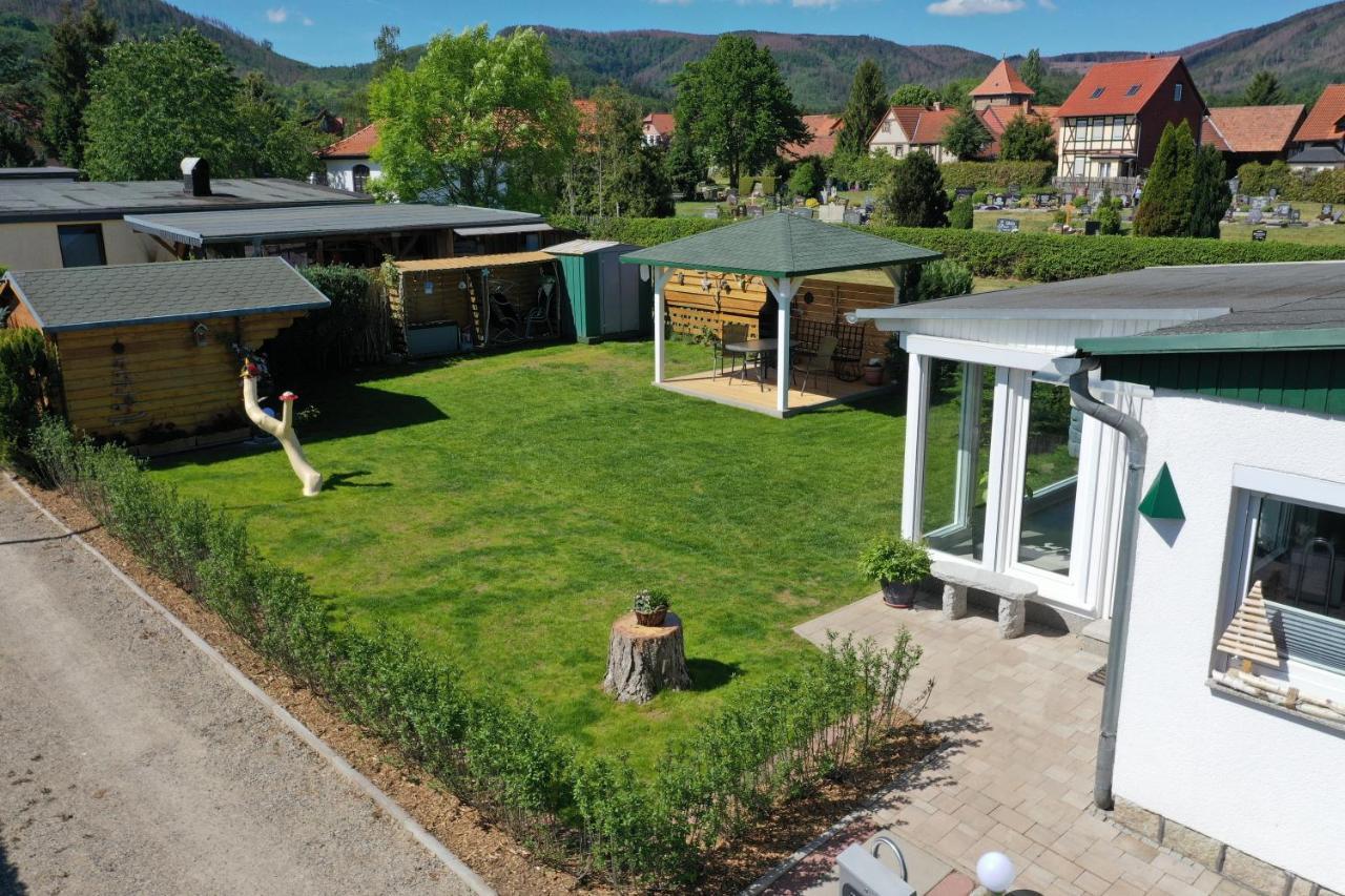 Ferienhaus Zur Lehns Mit Garten Am Harz Ilsenburg Buitenkant foto